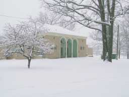 Recreation Park bathhouse - Winter